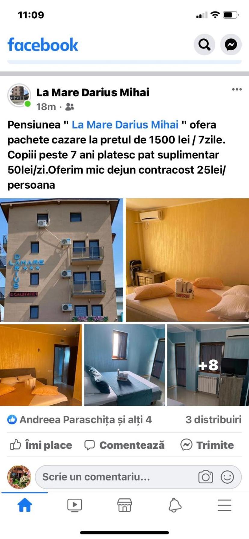La Mare Darius Mihai Năvodari Eksteriør billede